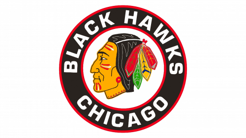 Chicago Blackhawks Logo 1955