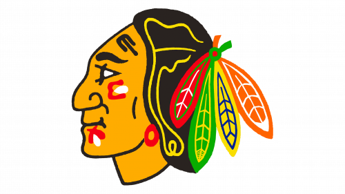 Chicago Blackhawks Logo 1965