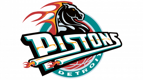 Detroit Pistons Logo 1996